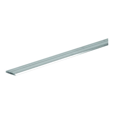 Steelworks SteelWorks 0.0625 in. X 0.5 in. W X 4 ft. L Aluminum Flat Bar 1 pk 11308
